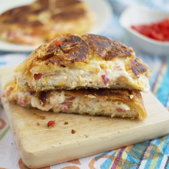 Croissant Grilled Pimento Cheese