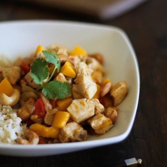 Mango Cashew Chicken