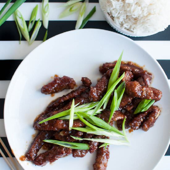 Mongolian Beef (PF Chang’s Copycat)