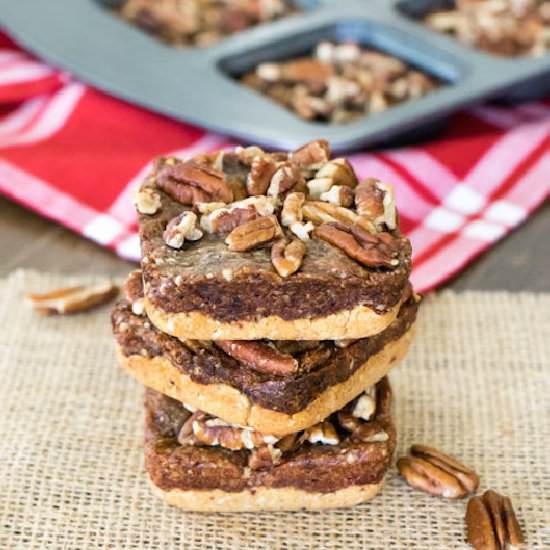 Healthy Maple Pecan Pie Bars