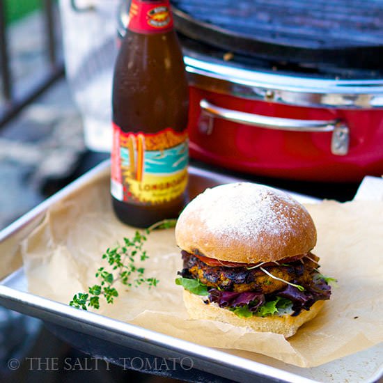 Butternut Squash Veggie Burger