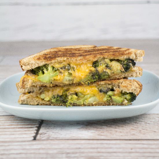 Broccoli Grilled Cheese Sandwich