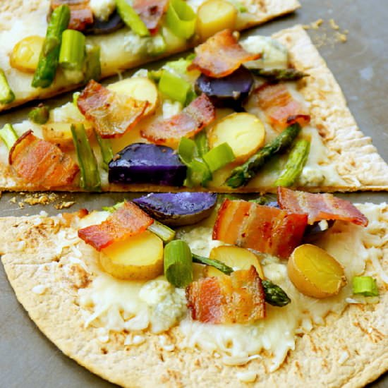 Spring Flatbread Pizza