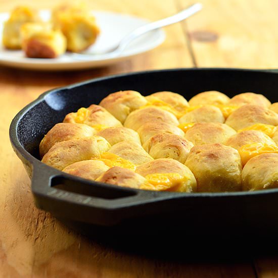Cheese Stuffed Pull Apart Rolls