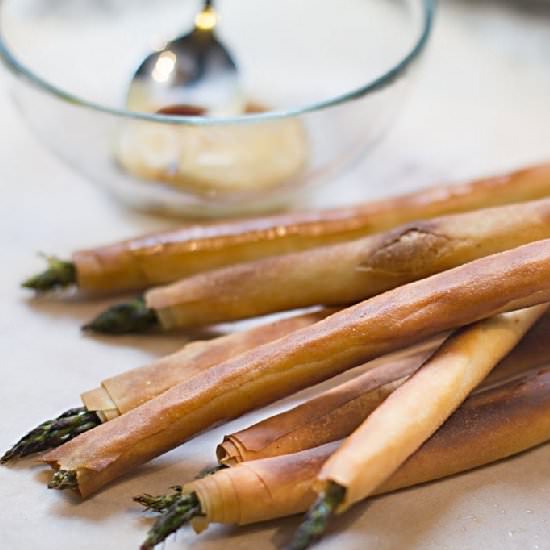 Phyllo-Wrapped Asparagus