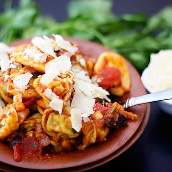 Tortellini with Italian Sausage