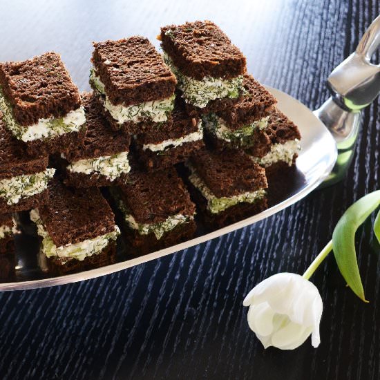 Mini Cucumber Sandwiches