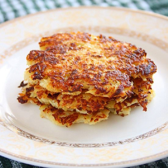 Potato Cabbage Fritters
