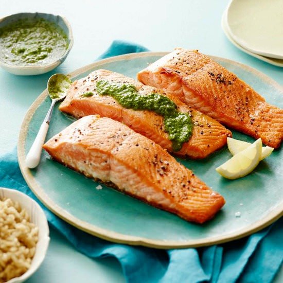 Pan Seared Salmon