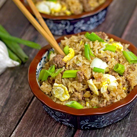 Take-Out Beef Fried Rice