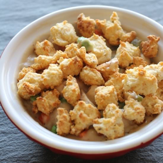 Chicken Pot Pie Crumble