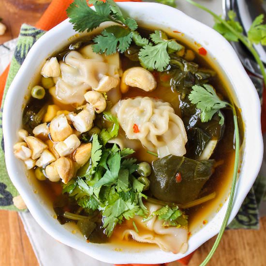 10 Minute Wonton Soup