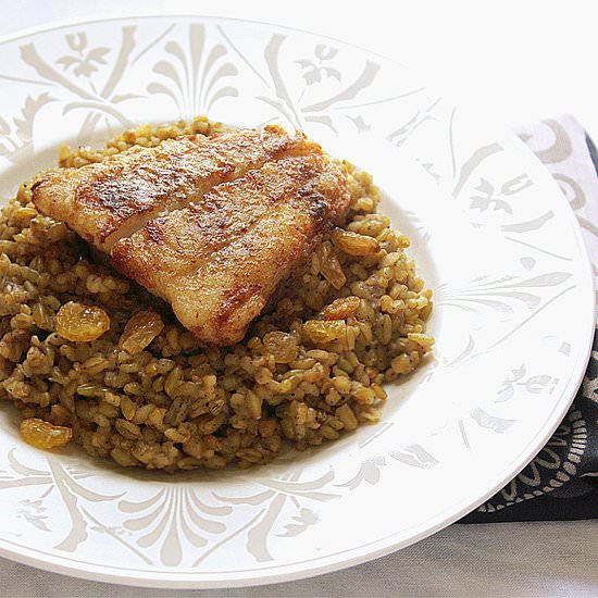 Freekeh with Fish