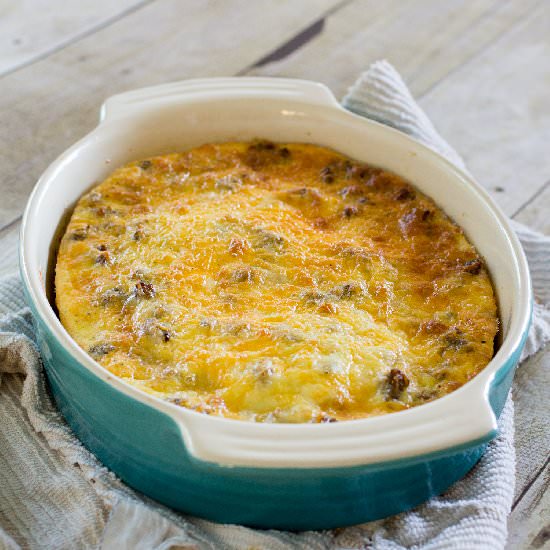 Sausage Egg Bake