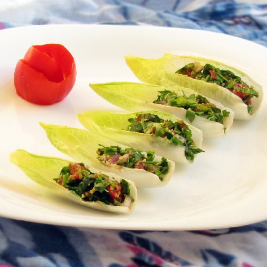 Tabbouleh Endive Boats