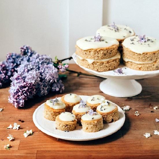 Lemon & Lavender Mini Cakes