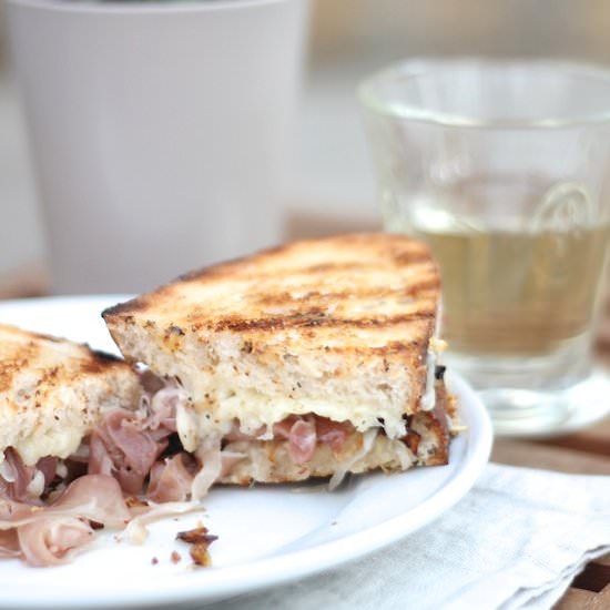 Grilled Cheese on the Grill