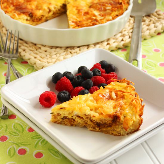 French Onion Quiche