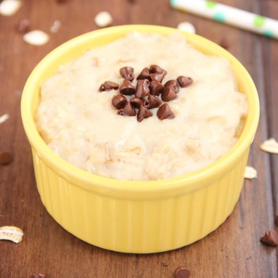 Chocolate Chip Cheesecake Oatmeal