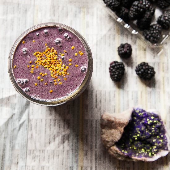 Blueberry Popeye Smoothie