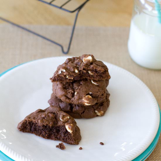 Double Chocolate Chip Cookies
