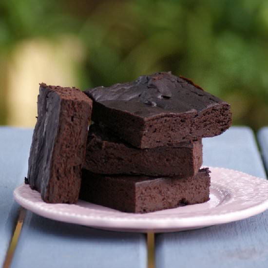 Fudgy Avocado Brownies (Grain Free)