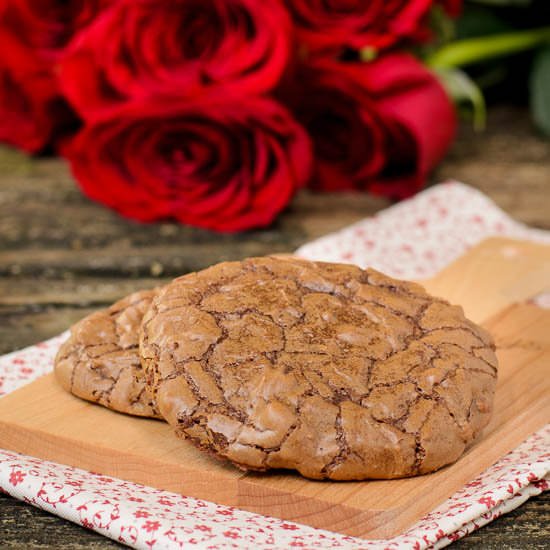 Chocolate Pecan Bourbon Cookies