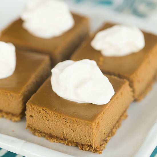Cappuccino Cheesecake Bars