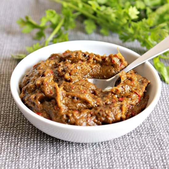 Coriander And Ginger Chutney