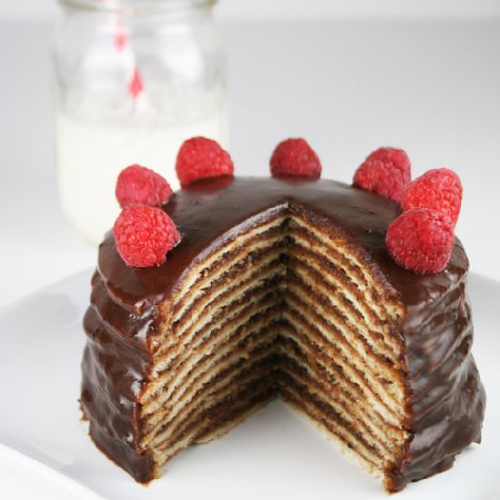 Eggo 12-Layer Chocolate Cake