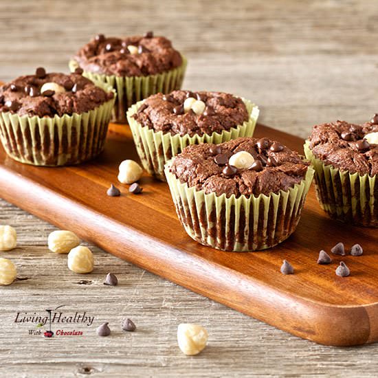 Flourless Chocolate Hazelnut Muffin