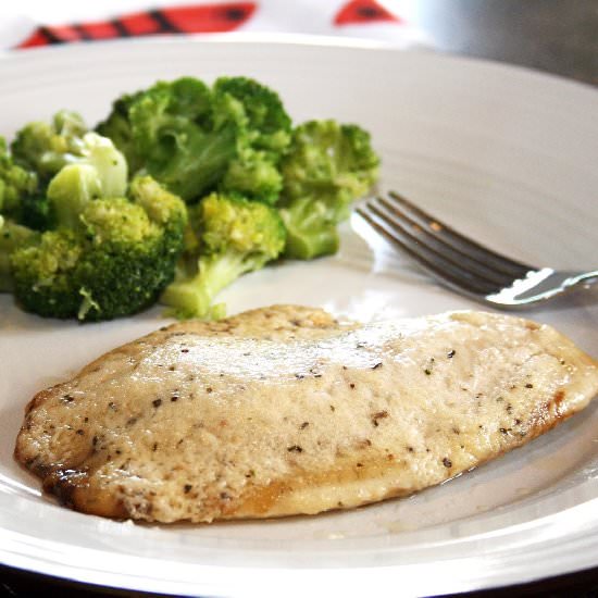 Easy Parmesan Crusted Tilapia