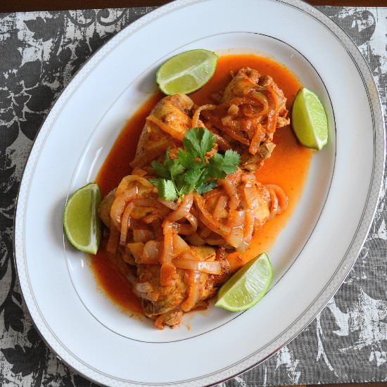 Chicken Thighs in Adobo Sauce