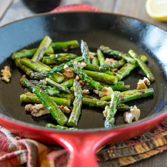 Pan Charred Asparagus