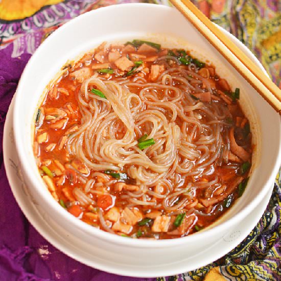 Korean style noodles