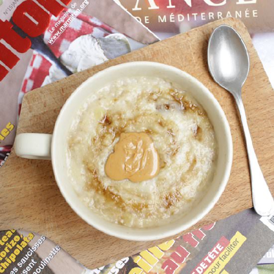 Creamy Banana Oatmeal