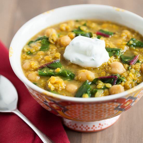 Curried Red Lentils