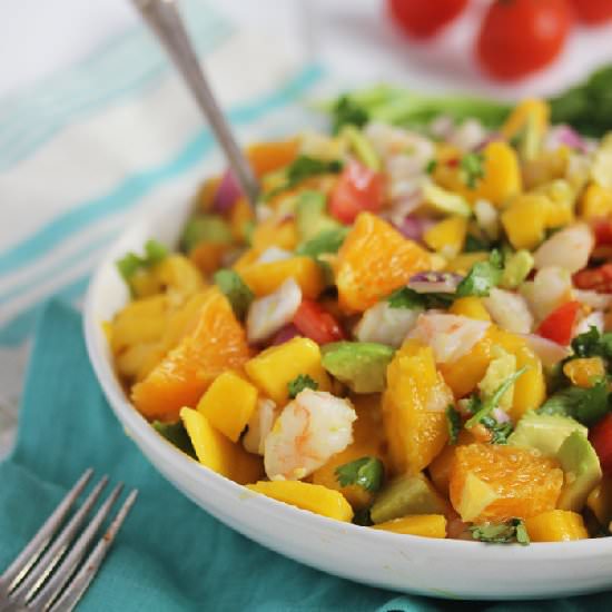 Tropical Shrimp Ceviche