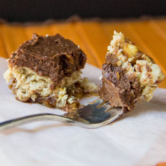 Raw nutty date apple cake