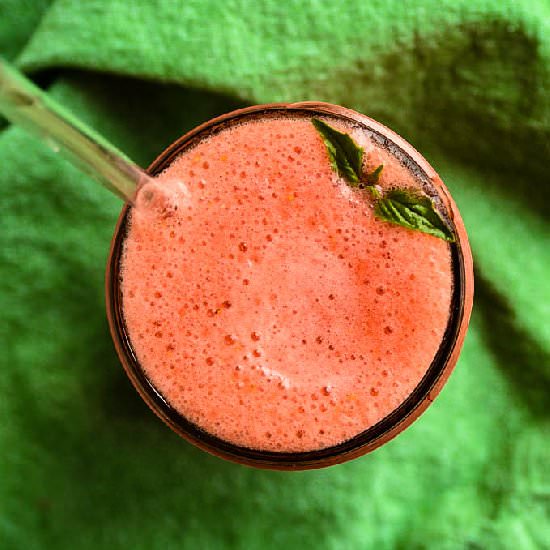 Strawberry Lemonade Aloe Smoothie