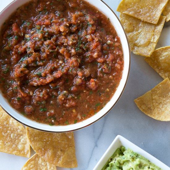 Homemade Chipotle Salsa