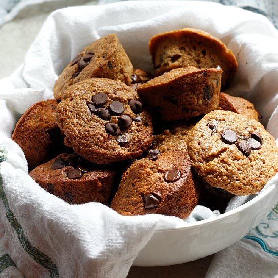 Banana Chocolate Chip Muffins