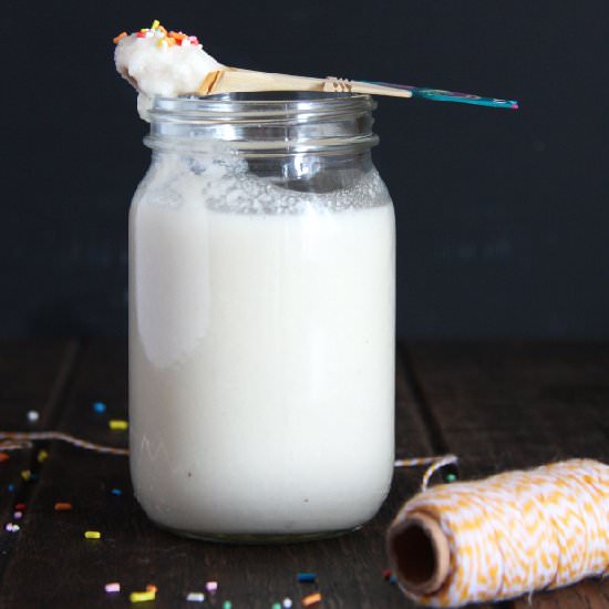 Birthday Cake Coconut Butter