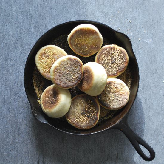 Sourdough English Muffins