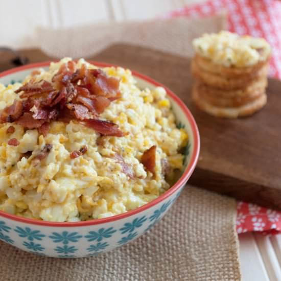 Bacon & Cheddar Egg Salad