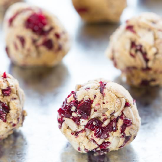 Sunflower Seed Protein Balls