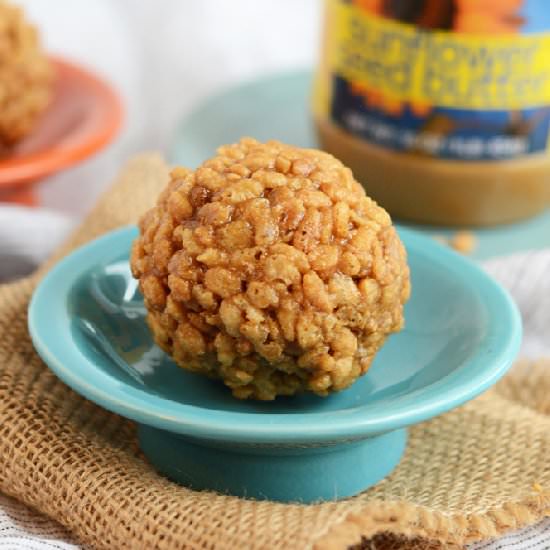 Sun Butter Rice Crispy