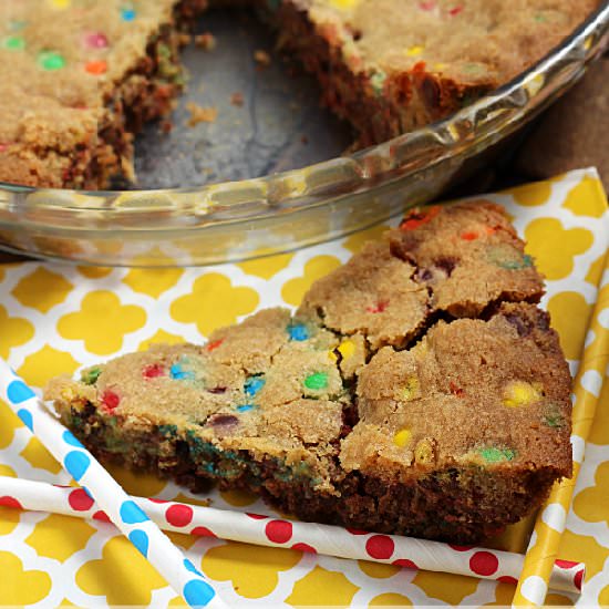 M&M’s Cookie Pie