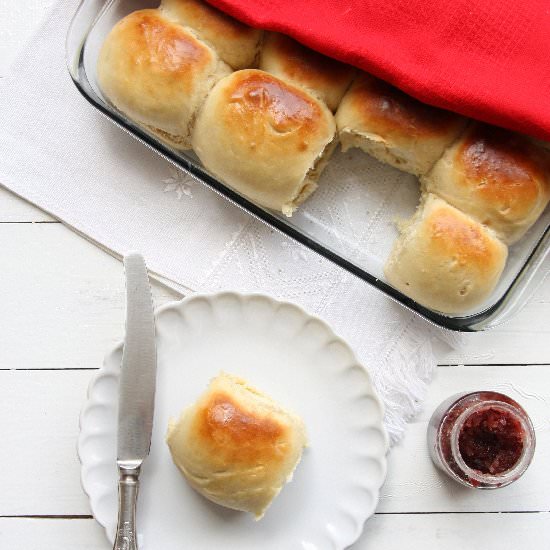 30 Minutes Bread Rolls