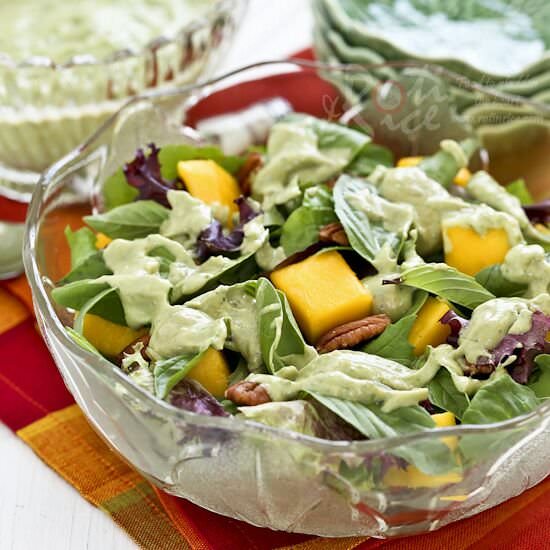 Mango Pecan Salad